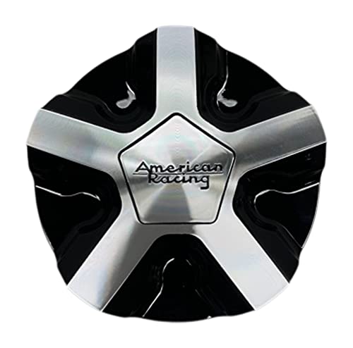 American Racing FBAAR921CAPB-GBM AR921CAPB-GBM 921-1-CAP SL1609-01 Gloss Black and Machined Center Cap