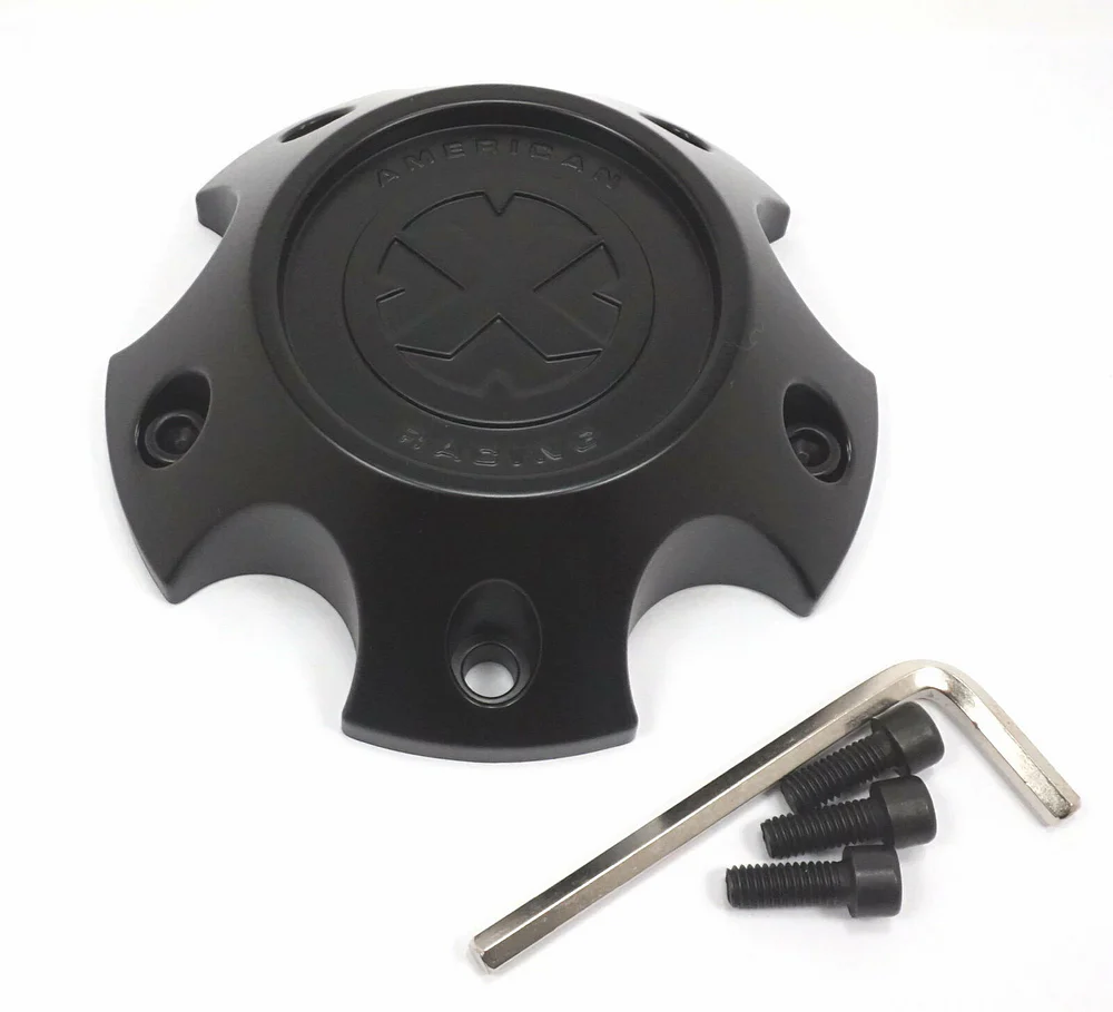 ATX 1079L121-AXSB Satin Black Wheel Center Cap – 5x4.5/120/5 H32