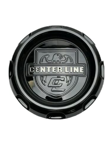 Center Line Gloss Black Short Snap in Wheel Center Cap C-760 C-760-2
