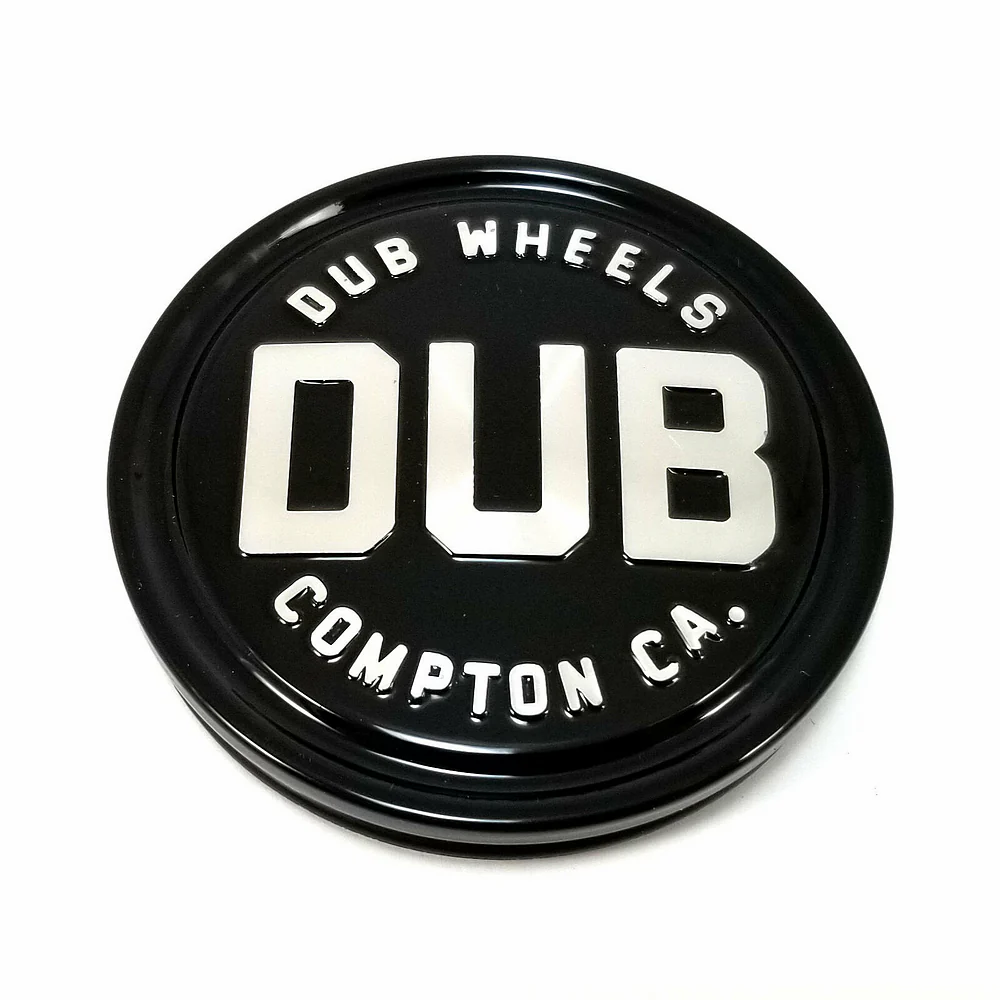 DUB 1003-95-04GB Gloss Black Logo Wheel Center Cap