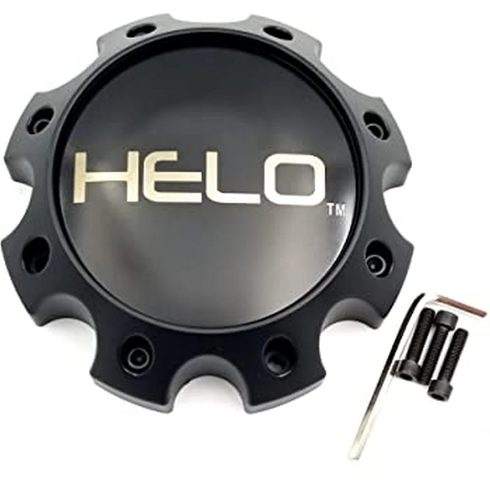 Helo 1079L170HE1SB-H67 Satin Black Wheel Center Cap – H67 8 Lug