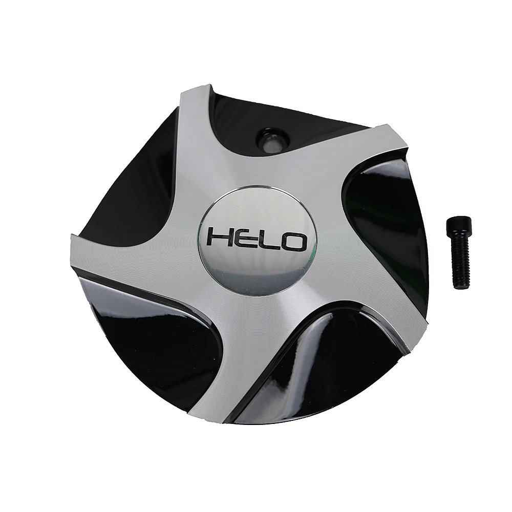 Helo HE902CAPA-GBM Gloss Black Machined Wheel Center Cap