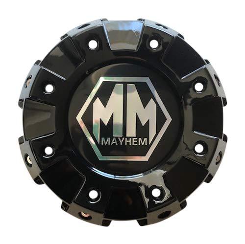 Mayhem Wheels 8101 Monstir Dually C108101B02-F 813120825F-1 Gloss Black Front Center Cap