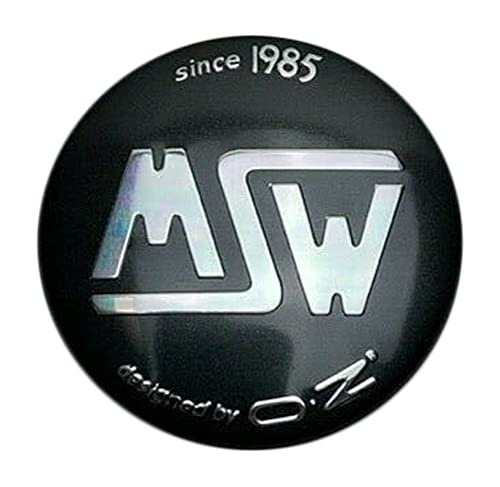 MSW by OZ Since 1985 Gray Snap in Wheel Center Cap (XC565BW)