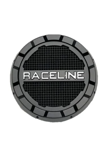 Raceline Matte Black Snap in Wheel Center Cap C319K100S-FB C319K100S