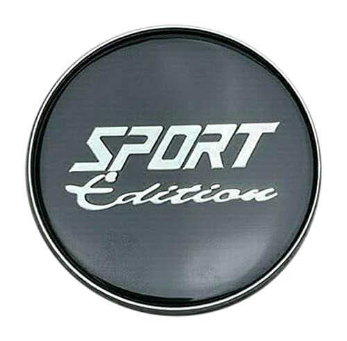 Sport Edition Gloss Black Snap in Wheel Center Cap JH3-3-CAP