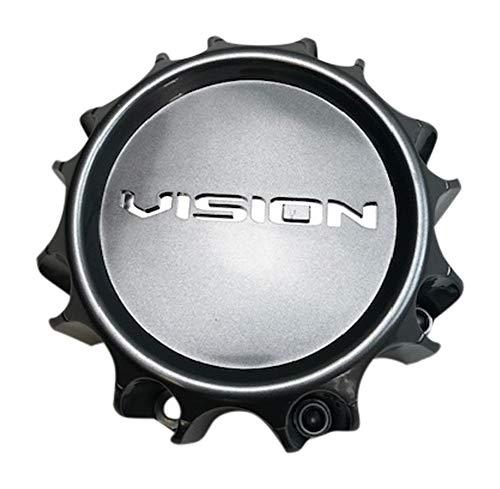 Vision Wheels C353GM-8V Gun Metal Gray Center Cap