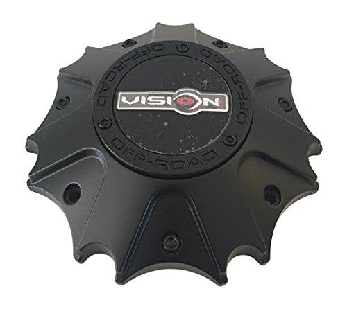 Vision Wheels C3992MB-8 C3992-2 6059L258 Black Wheel Center Cap