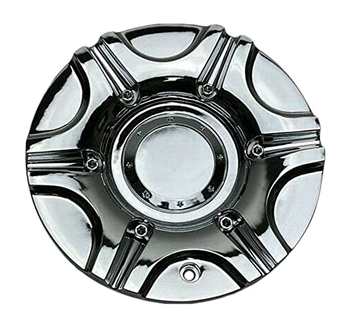 Zyoxx Chrome No Logo Wheel Center Cap ZX-9-CAP